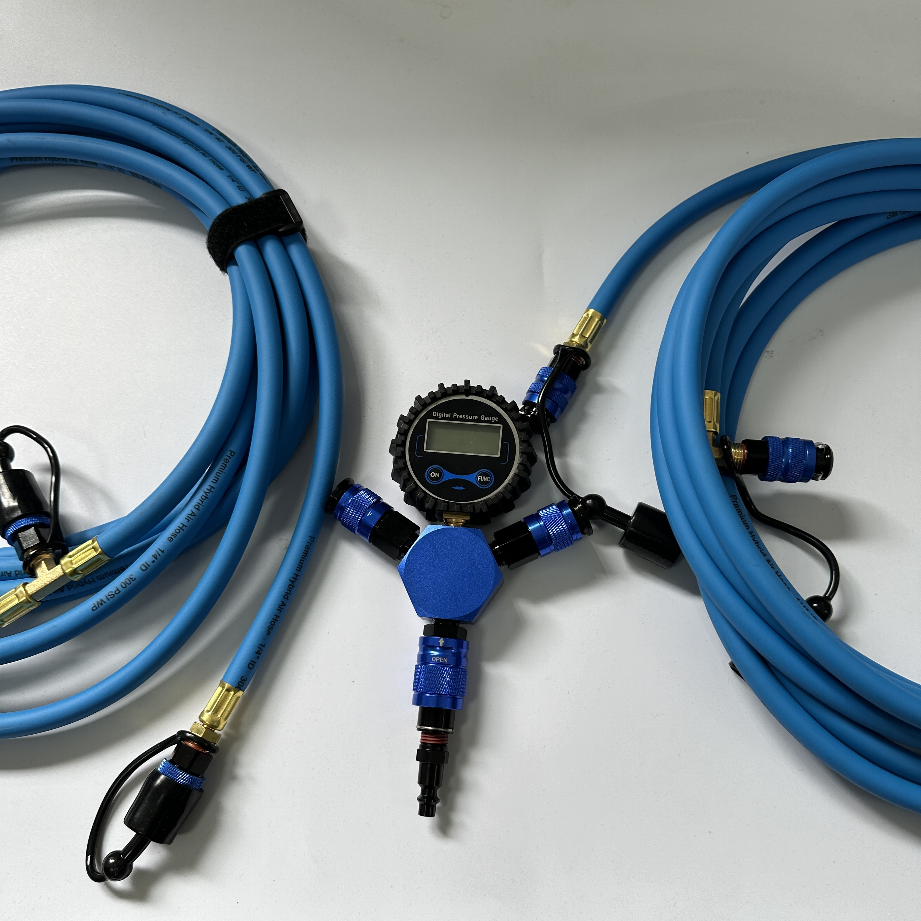 quad inflator deflation air system fast 4 tire inflating deflating hose kit for off road pressure equalizer