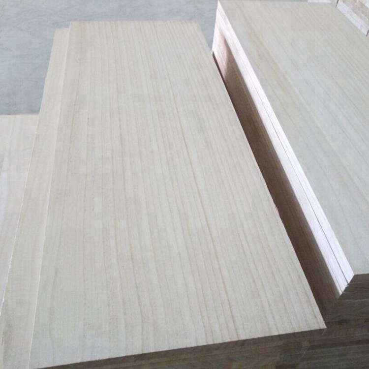 Solid wood boards china cheap paulownia wood price