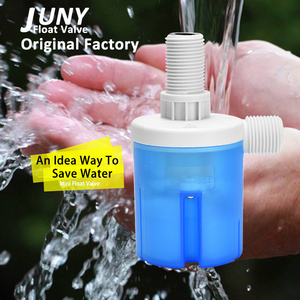 JUNY No Noise Dn15 Mini PVC Automatic Vertical Water Valve Float Valve China Level Ball Float Control Valve For Water Tank