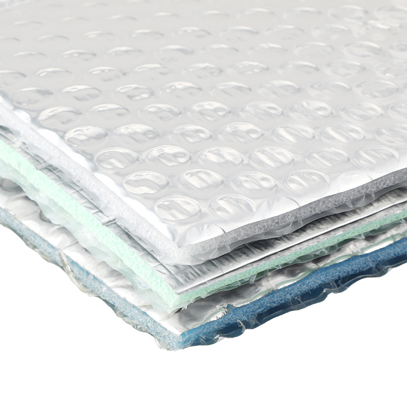 Flexible thermal heat reflective insulation sheets waterproof insulation material thin EPE foam insulation aluminum sheet