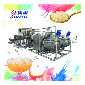 machinery industry equipment Full automatic Bubble Tea production line for Taiwan Popping boba depositing making machine