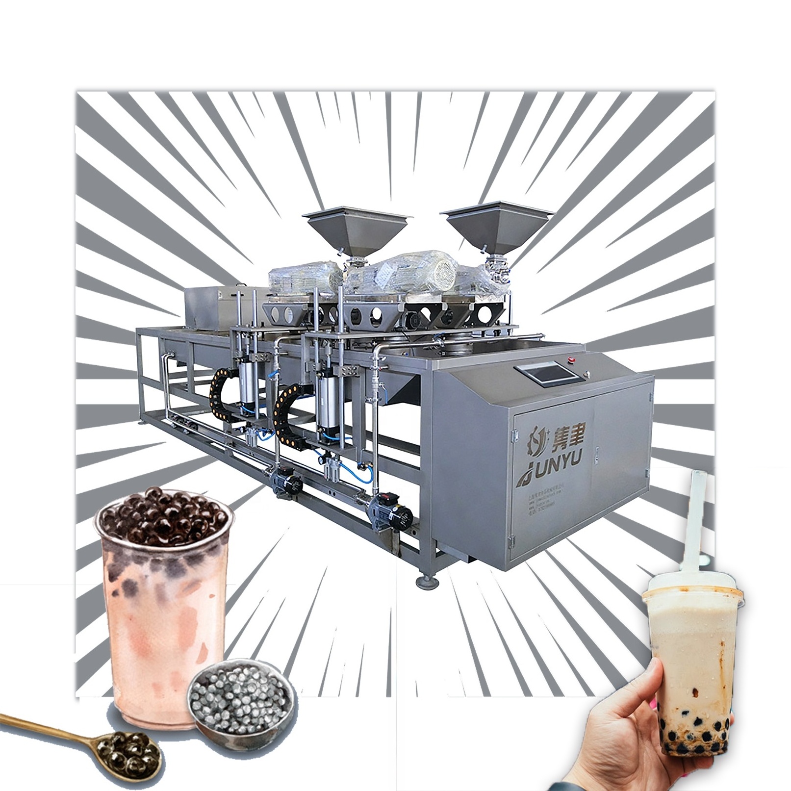 high quality automatic juice ball popping boba pearls making machines for sale