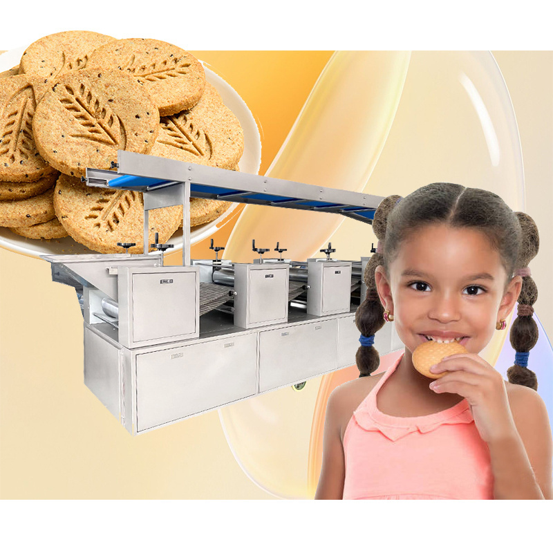 Halal finger cookie biscuit making machine dog biscuit filling machine