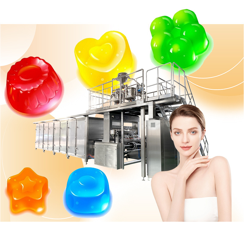 trolli gummi candy soft gummy molding forming machine