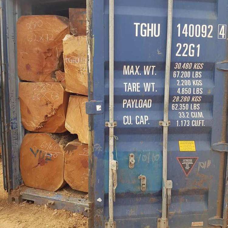 Padouk, Kevazingo, Tali, Sapelli, Okan, Azobe, Dibetou, Okoume, Ovengk Timber Type tropical african hardwood