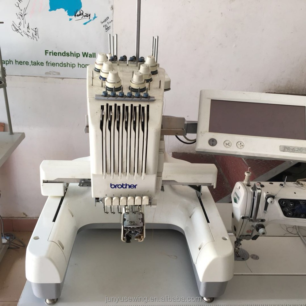 Brother 620 single head uesd embroidery machine best quality computerized industrial embroidery machine