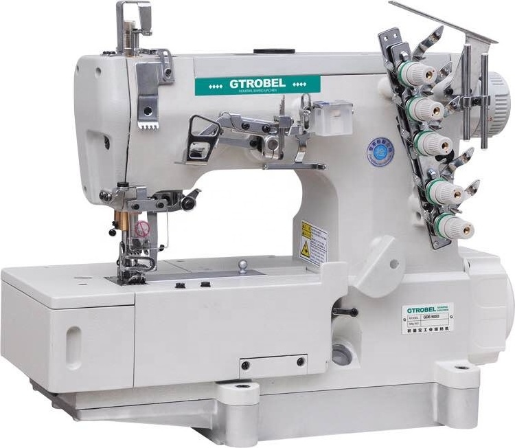 New GTROBEL GDB-500-05 industrial interlock sewing machine for lace elastic stretch fabric sewing