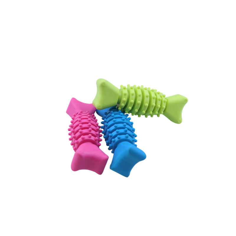 High Quality Eco-Friendly Soft TPR Rubber Chicken Wing Shape Pet Toy Dog Chew Teeth Cleaning Durable Bite-Resistant Toy