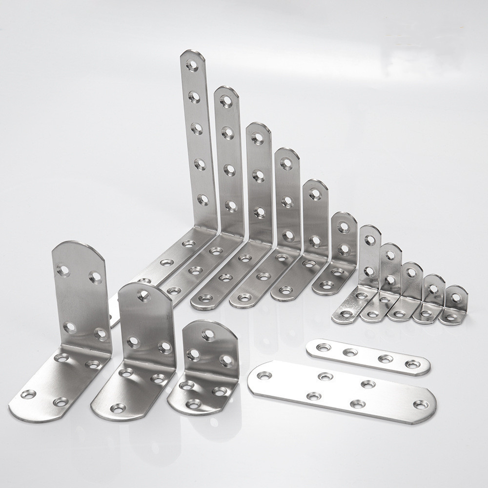 Wholesale high quality angl support bracket stainless steel 90 degree angle L shape various size bracket