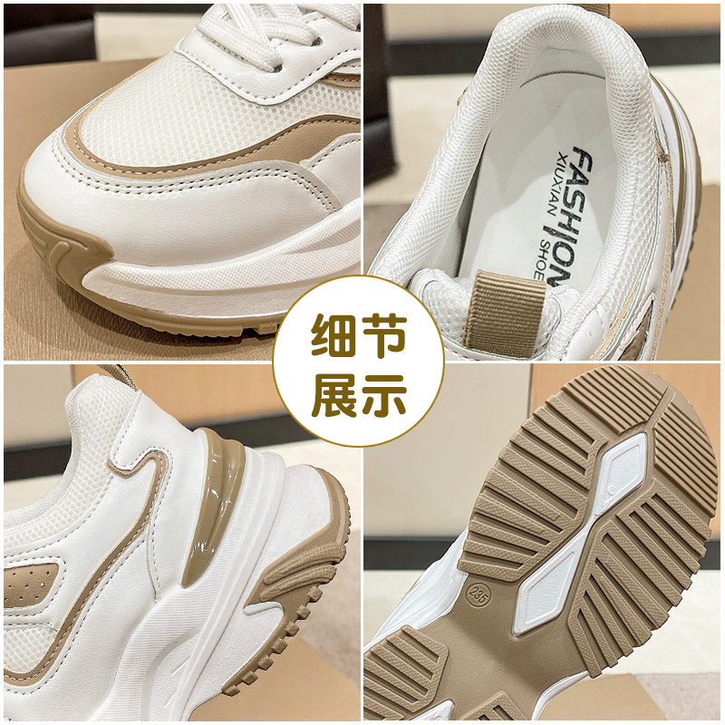 2023 Factory Production of Women's Running Sneakers and Women's Walking Shoes PVC Casual Summer Shoes New Korean Style for Women