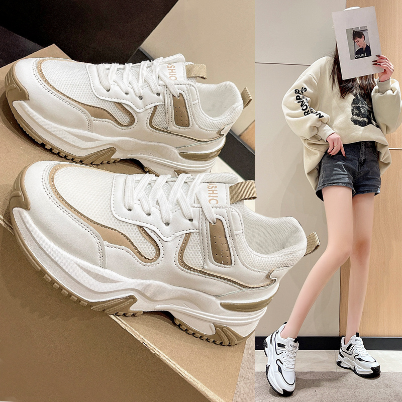 2023 Factory Production of Women's Running Sneakers and Women's Walking Shoes PVC Casual Summer Shoes New Korean Style for Women