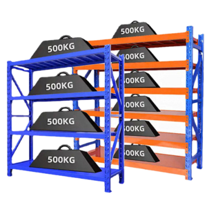 Industrial Steel Boltless Storage Rack Warehouse Racking Garage Shelves Metal Shelf