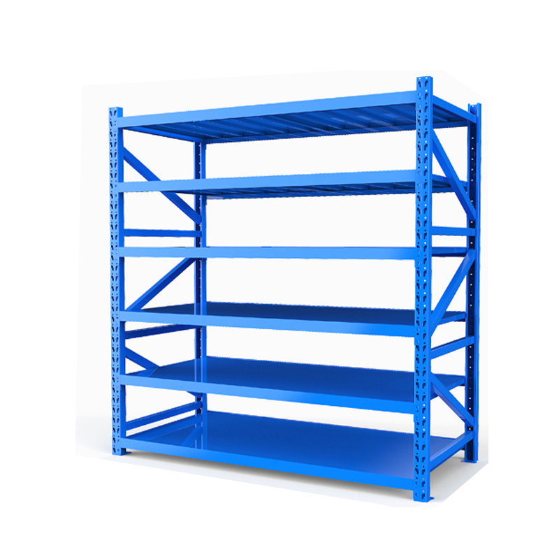 Warehouse Shelf Factory Racking System Medium Duty Metal Steel Shelving