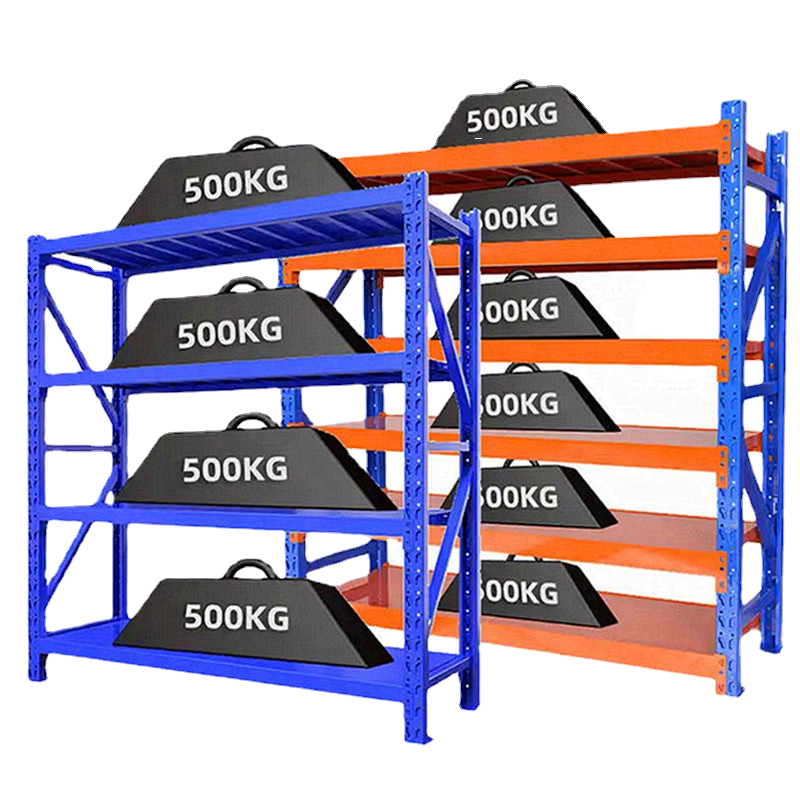 Manufacture 5 Tiers Boltless Adjustable Metal Steel Garage Industrial Warehouse Storage Shelving Unit Racks Shelf Shelves