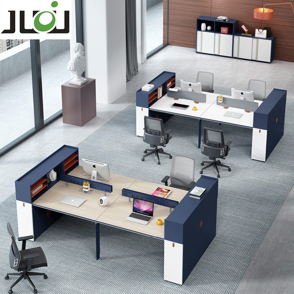 computer table ofis mobilya office cubicle for 4 person