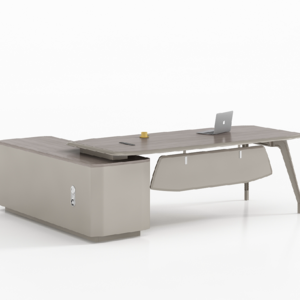 JUOU modern MDF CEO manager executive office table 2022 Foshan latest L shape office computer desk