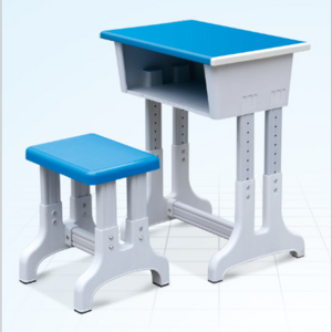 JUOU Furniture school furniture plastic single double seat school desk and chair school desk and bench