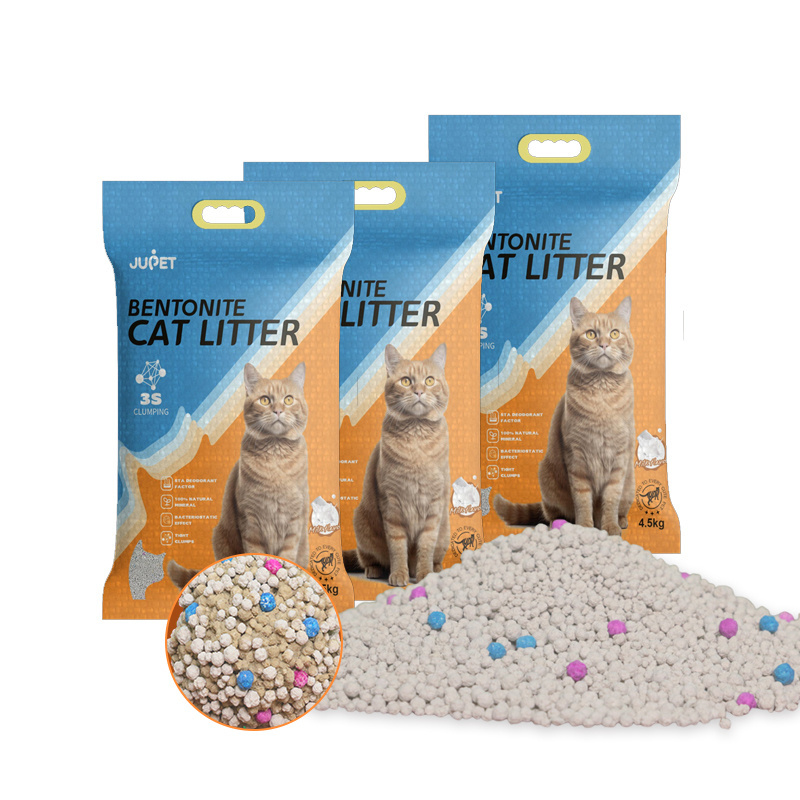 Jupet Dust-Free Spherical New Dust-Free Clumping Bentonite Mixed Cat Litter With Deodorant