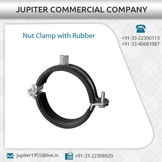 Best Selling Nut Clamp with Rubber Lining Available at Low Price Wholesale Supplier