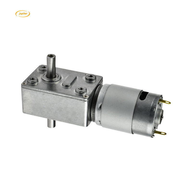 Jupiter 12V 24V 4-60 Kgf.cm Electric Turbo Customized Bldc Reducer Worm Gearbox Wheelchair Brush Motor