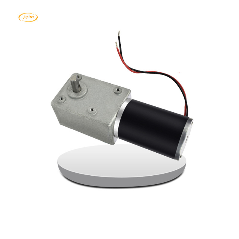 Jupiter 12V 24V torque DC brushless synchronous motor with controller electric worm gearbox gear motor 12v worm motor gear