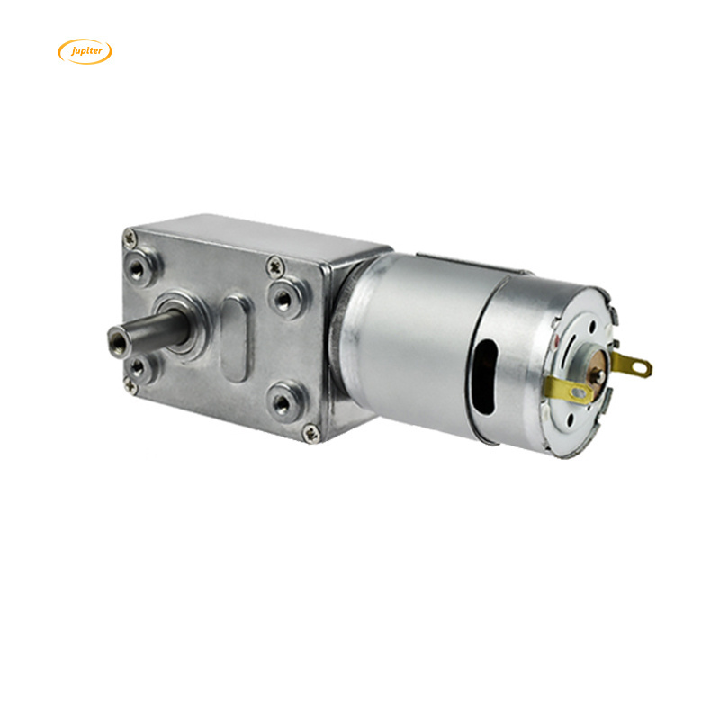 Jupiter 12V 24V 4-60 Kgf.cm Electric Turbo Customized Bldc Reducer Worm Gearbox Wheelchair Brush Motor