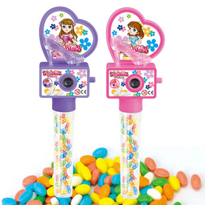 Princess Light Up Pictures Viewer Camera Toy Candy Kids Juguete Golosina Candy Toys