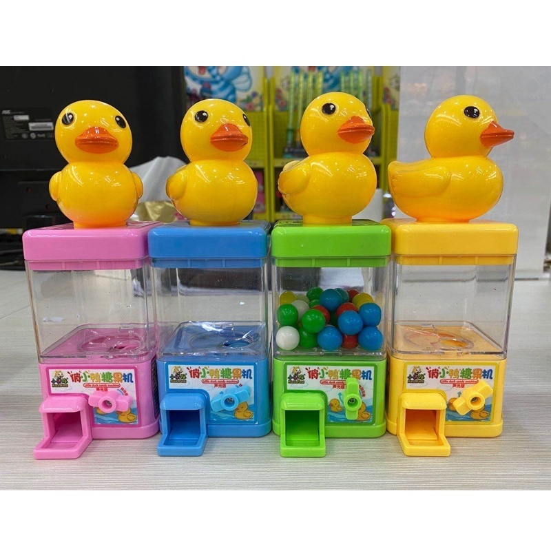 Candy Toy Little Duck Candy Dispenser Mini Dispensador de Dulces Candy Machine Toy Maquinas De Dulces