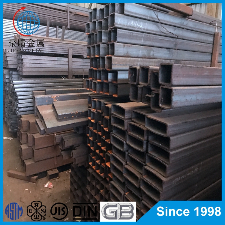 Stock!!!GB Q235B Q345B Q345D Mild steel SHS Square hollow section and RHS Retangular ms square pipe