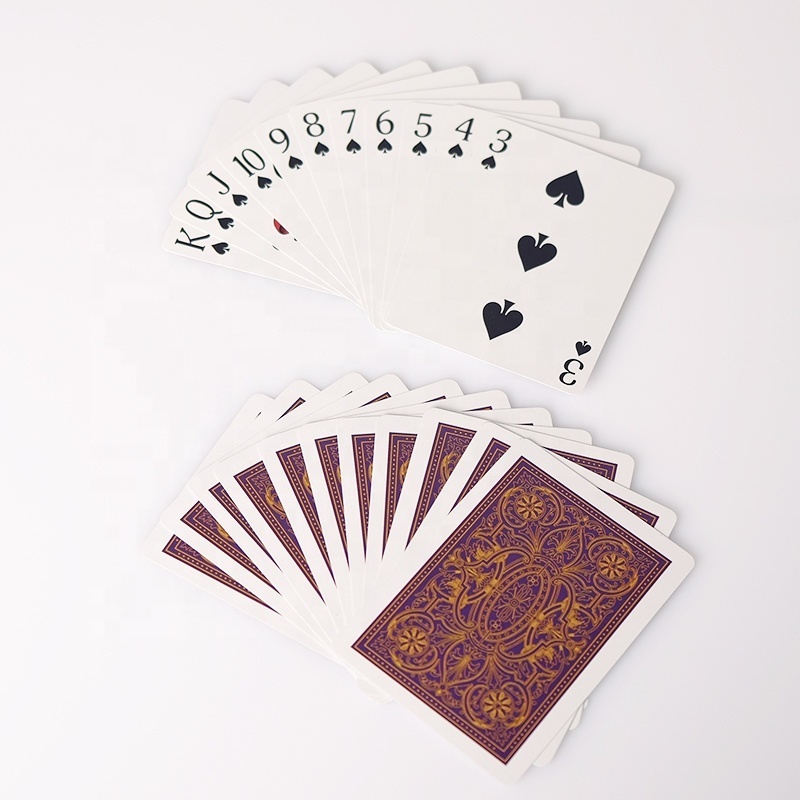 54 Decks Souvenir Custom High Quality Poker Playing Card For Promotion