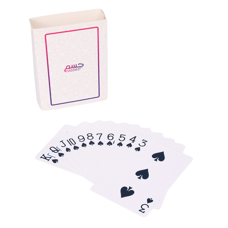 Manufacturer Deck Game Poker Custom Printing Casino Playing Cards