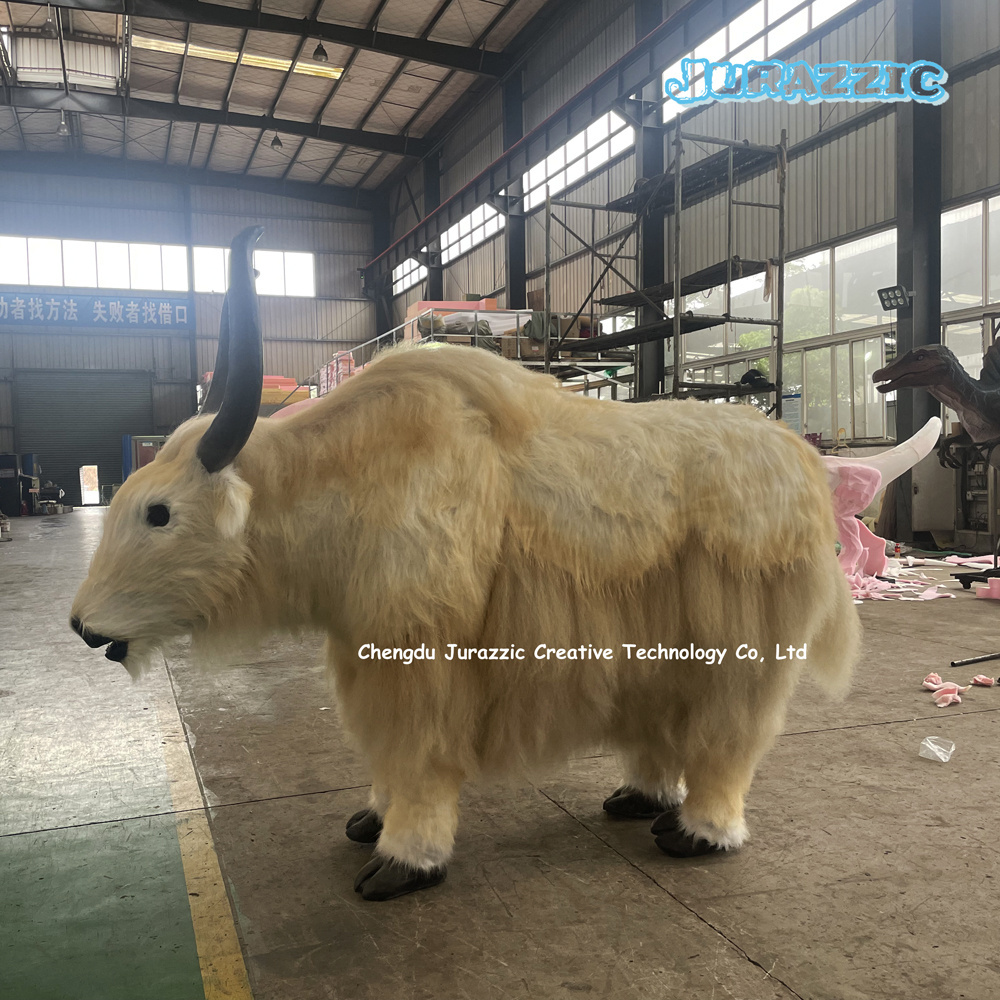 Animatronic Yak Costume Polar Bear Dinosaur Dragon Monster Triceratops Deer Phoenix Reindeer Gorilla  Mammoth Anime Cosplay