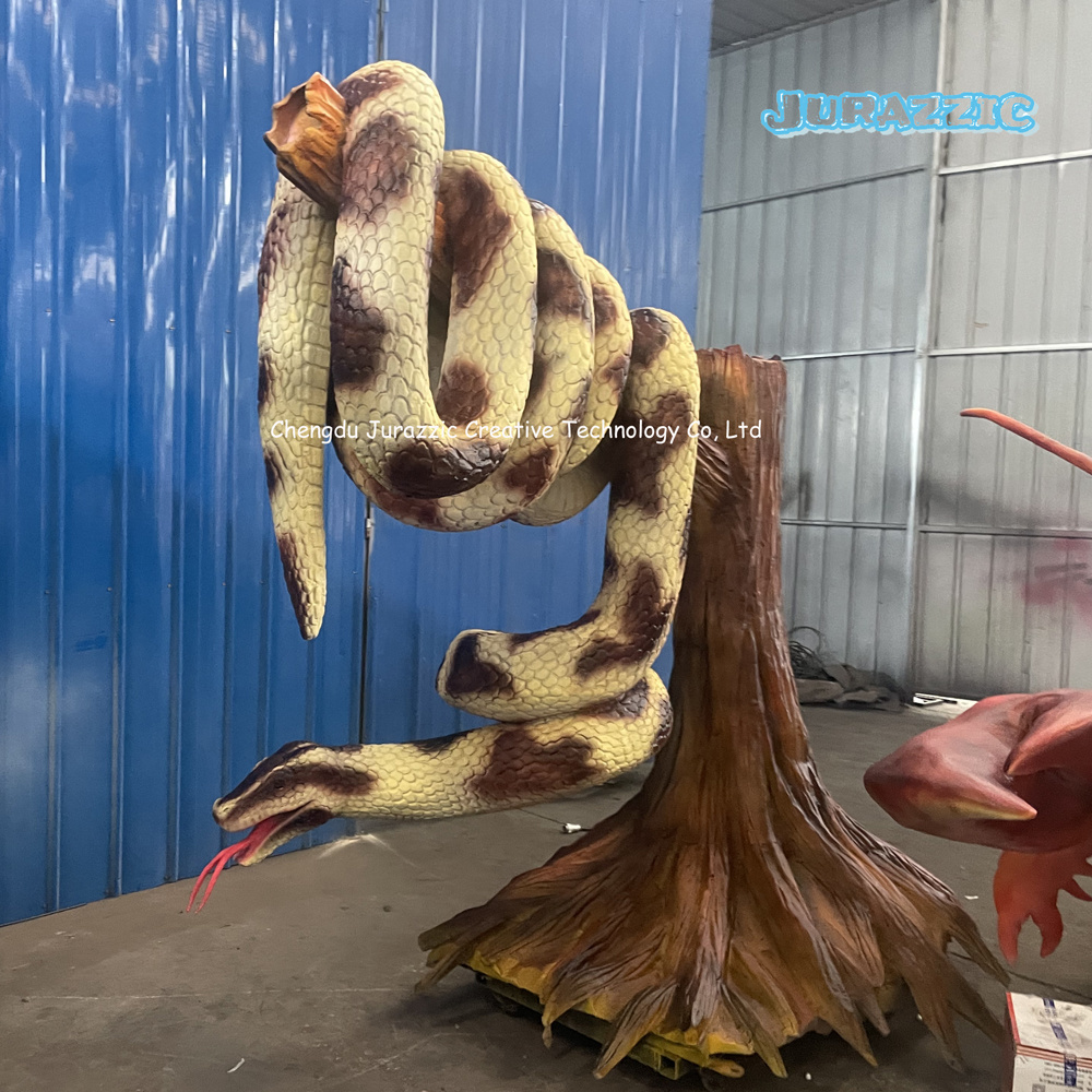 3D Animatronic Animal Model Octopus Snake Crocodile Turtle Polar Bear Animated Lifelike Realistic Robotic Artificial Replica