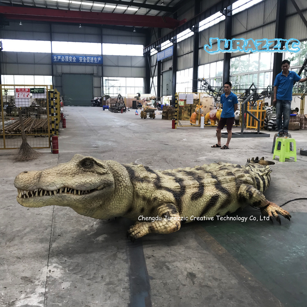 Animatronic Animal Model Lion Tiger Elephant Polar Bear Crocodile Gorilla Sports & Entertainment Products For Amusement Park