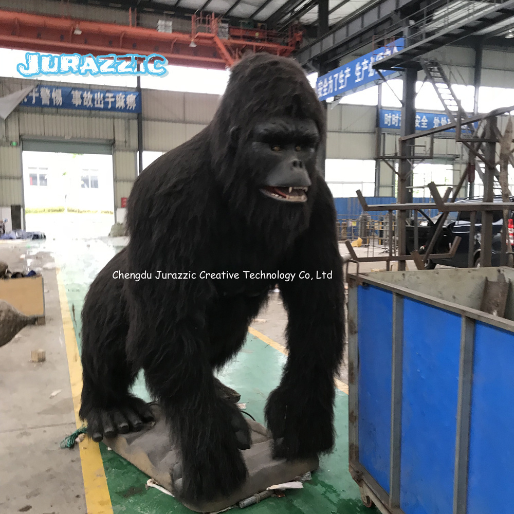 Animatronic Animal Model Lion Tiger Elephant Polar Bear Crocodile Gorilla Sports & Entertainment Products For Amusement Park