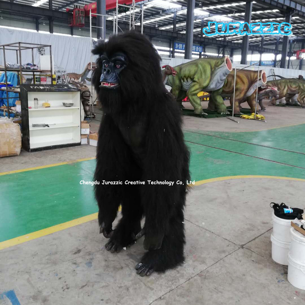 Animatronic Gorilla Costume Polar Bear Dinosaur Dragon Monster Triceratops Deer Phoenix Reindeer Yak Mammoth Adult Anime Cosplay