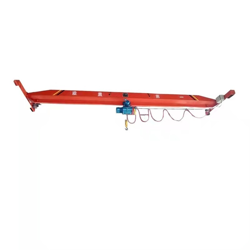 Aluminum Alloy Overhead Crane with Electric Hoist, Double Girder EOT Crane, Remote Control