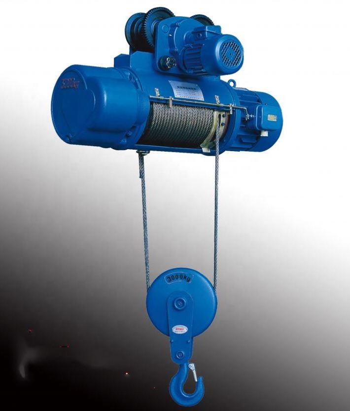 China supplier 380v 440V CD1 electric wire rope hoist electric cable hoist