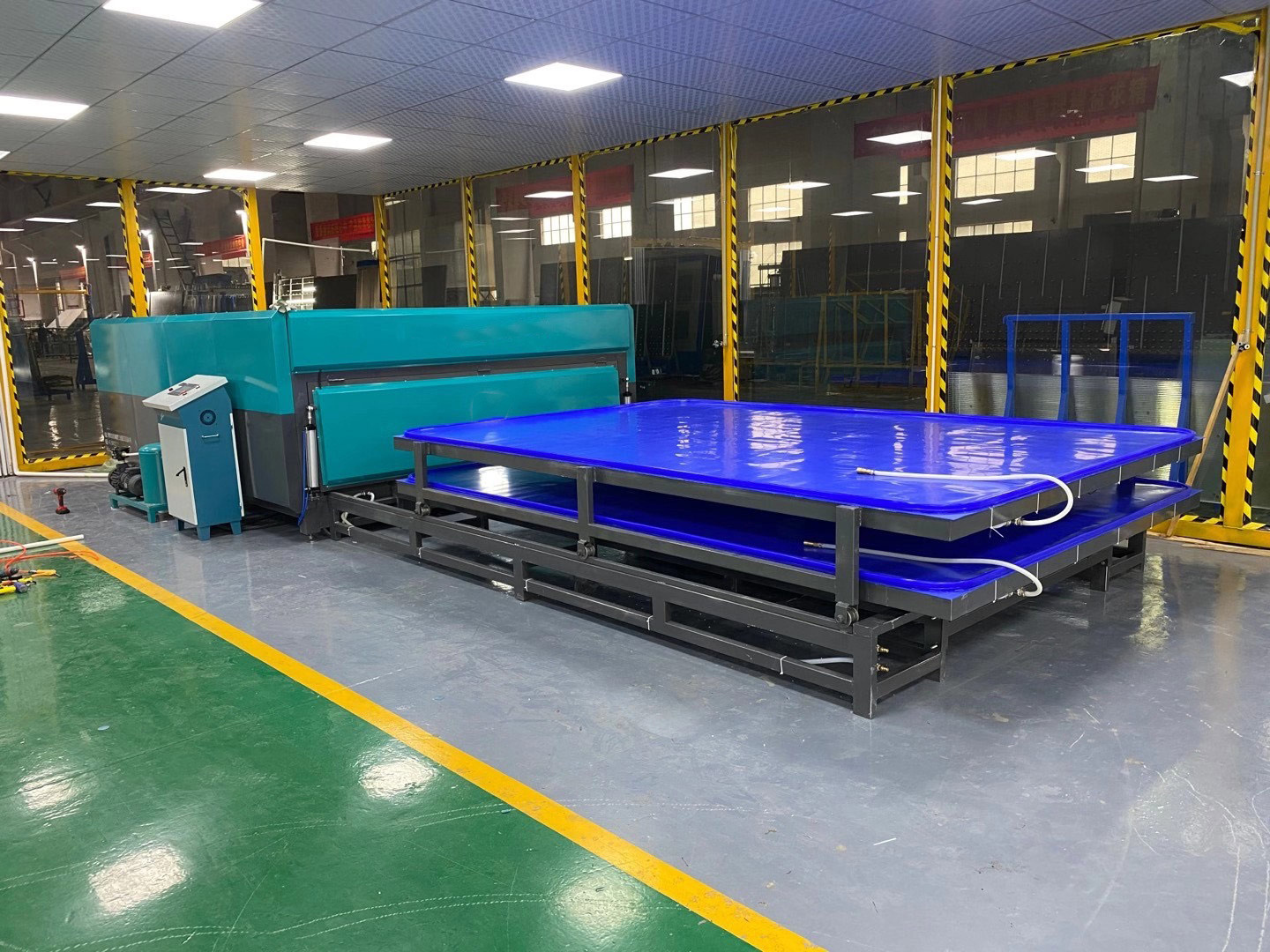 CNC Glass Laminating Machine Laminated Glass Making Machine Furnace  Glass Processing Machinery