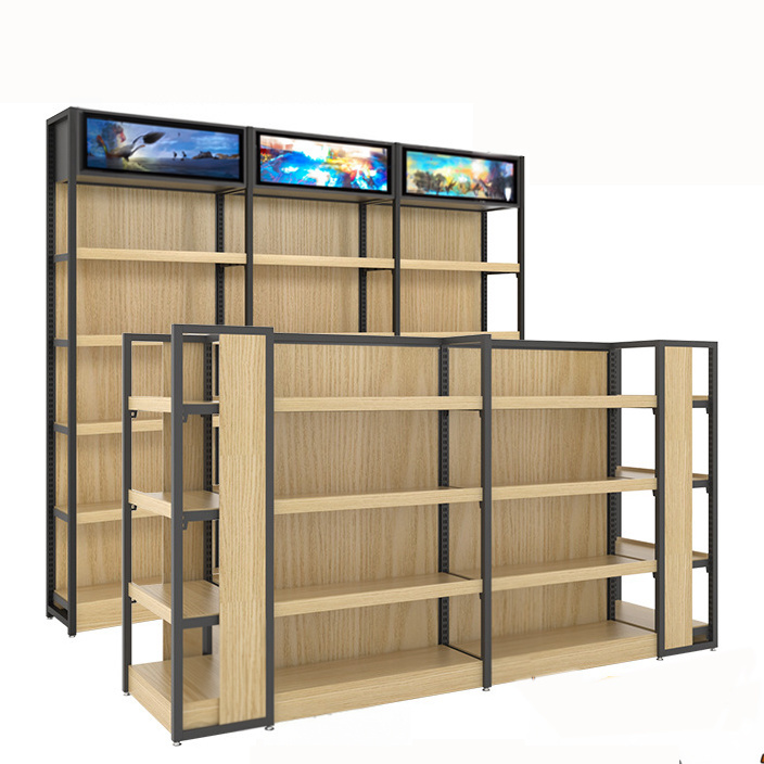 Simple Customized Grocery Store Display Racks /shelves For General Store Supermarket Shelf Gondola Shelving