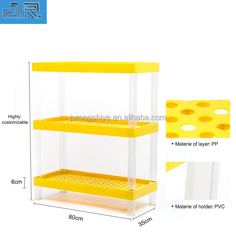 Wholesale Retail Store Advertising Supermarket Grocery Closet Plastic Display Shelves