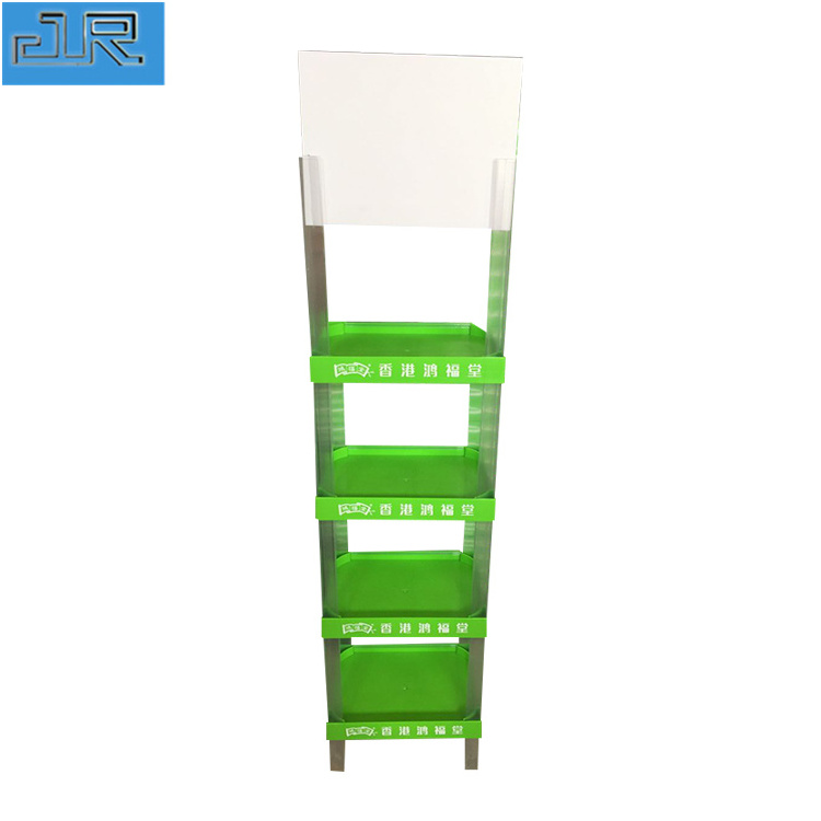 Promotion Multi Purpose Supermarket Plastic Shelf shelves used to market