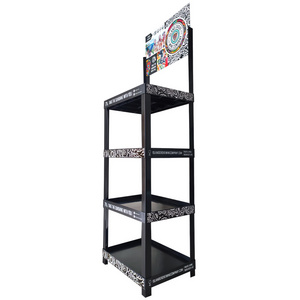 Supermarket Wine Plastic display shelving Plastic Display Stand retailed store Drink display shelf unit