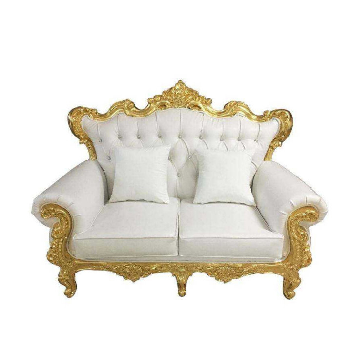 Event Wholesale Supply Best Quality Luxury Royal Wedding King Throne Sofa Rental