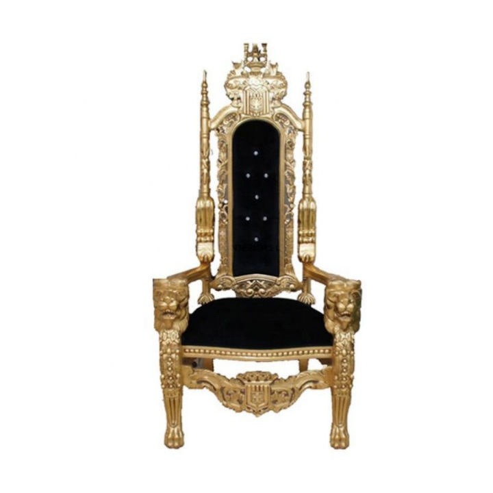 Modern Royal High Back Design Queen Throne Wedding Event Hotel Party Throne sofa chair