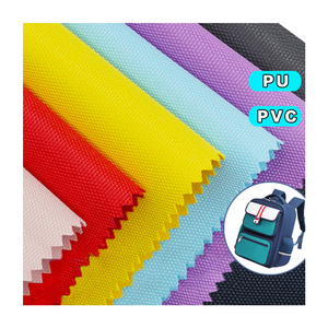 Wholesale waterproof 100% polyester 600D oxford pvc coated fabric 210D/900D oxford fabric bag material