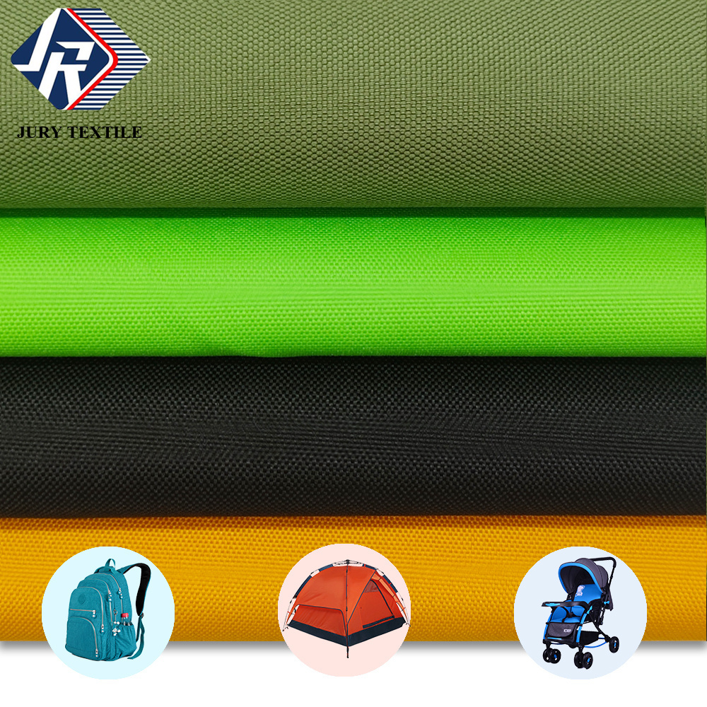 Popular Bag Material 100% Polyester Waterproof 600D PU PVC Coated Oxford Canvas Fabric For Backpack