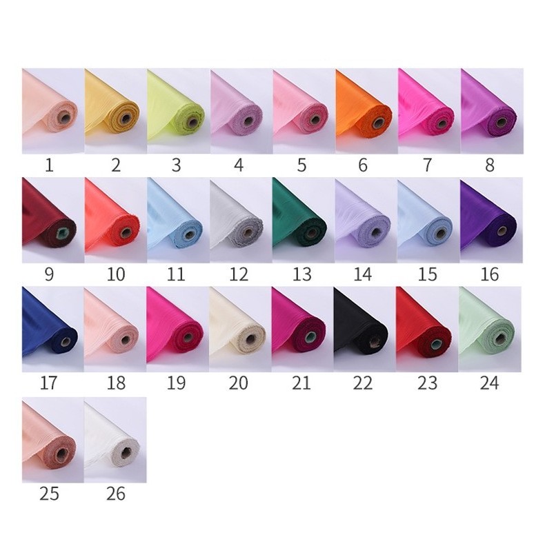 natural silk crepe de chine 16mm 100% Mulberry silk double crepe fabric for Dresses and Shirts