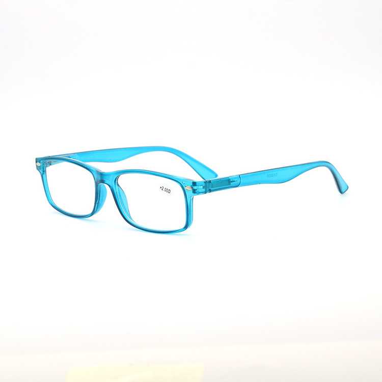 Cross-Border Hot Sale Light Reading Glasses With Spring Hinges And Rice Nails Fashion Plastic Retro Reading Glasses