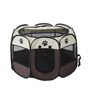 Wholesale Pet Bag Collapsible Travel Tent, Foldable Semi-Closed Pet Play Octagonal Cage Cat And Dog Cage, Large Size Pet Cage Be